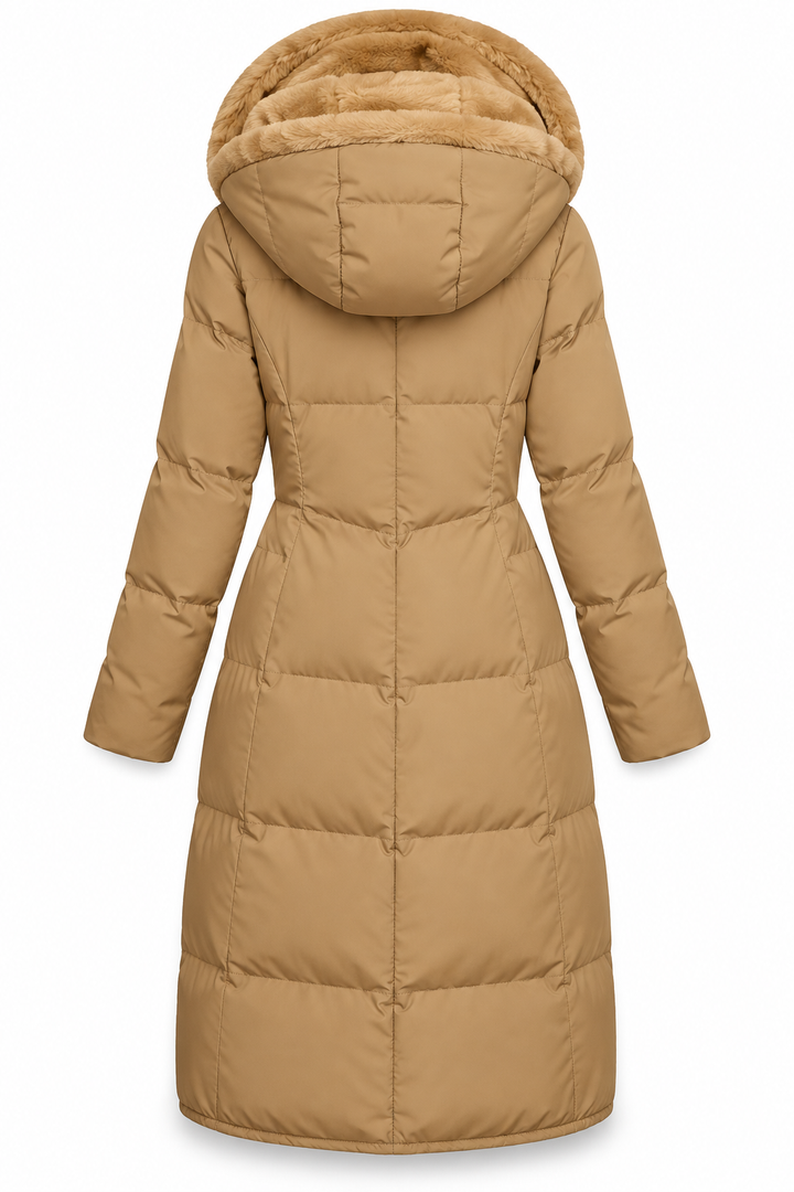 Faye - Women's Long Hooded Puffer Coat 10