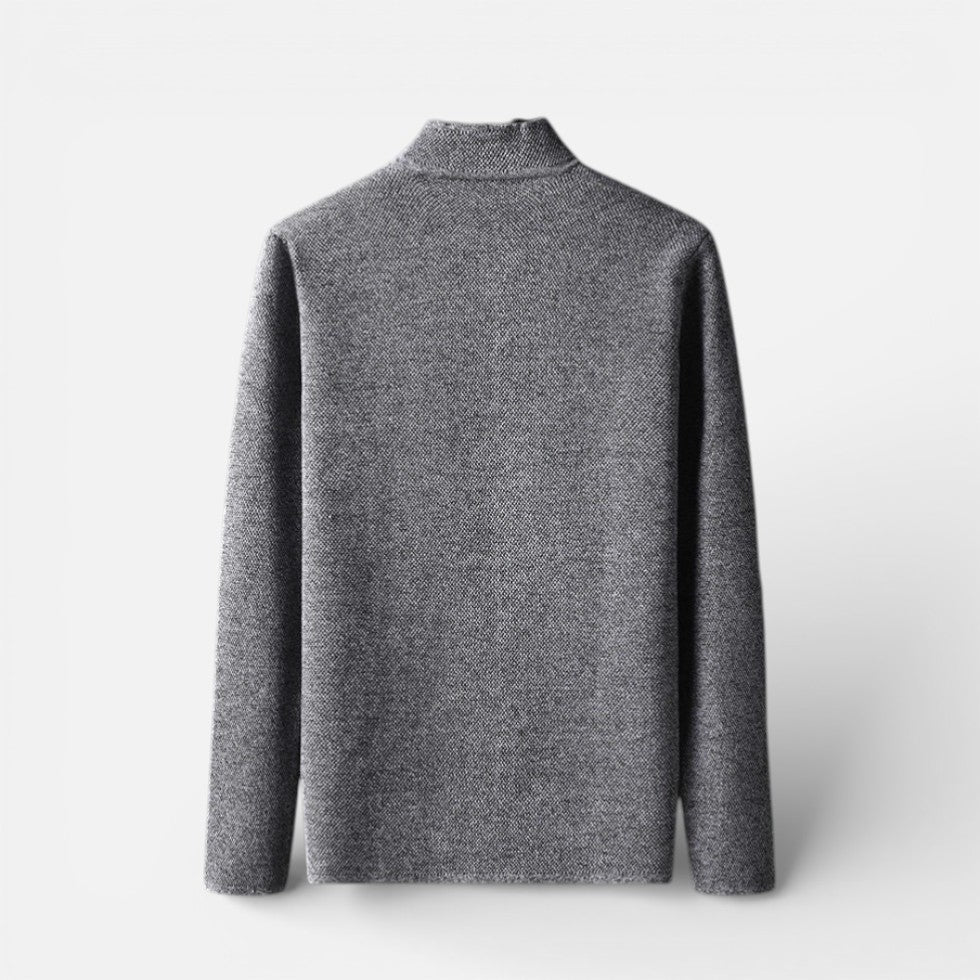 Finnegan - Men's Button-Front Textured Cardigan