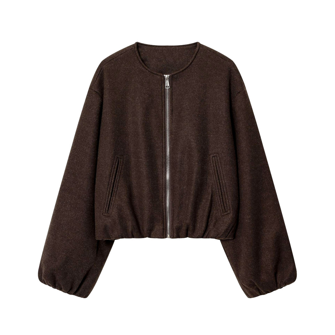 Galatea - Women's Balloon Sleeve Cropped Jacket 5