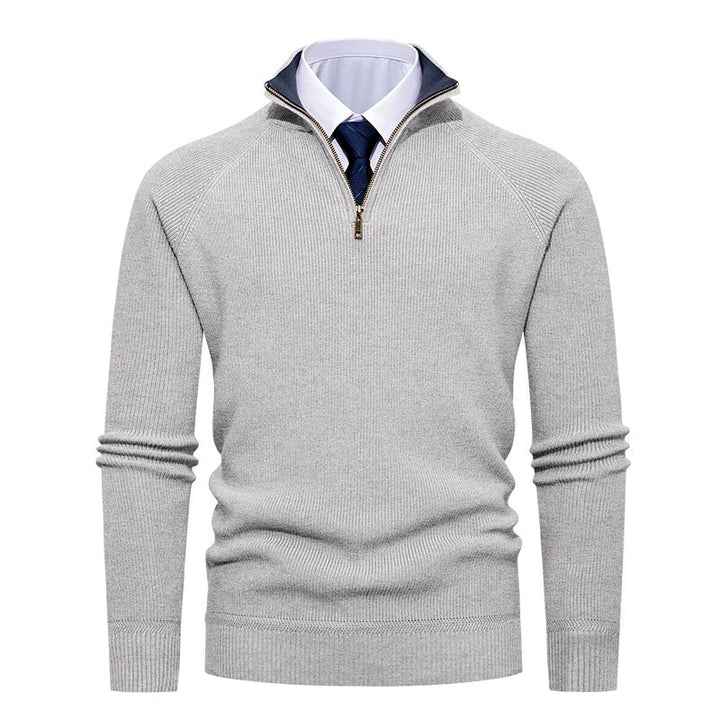 Gavin - Men’s Half-Zip Raglan Sleeve Knit Pullover 2