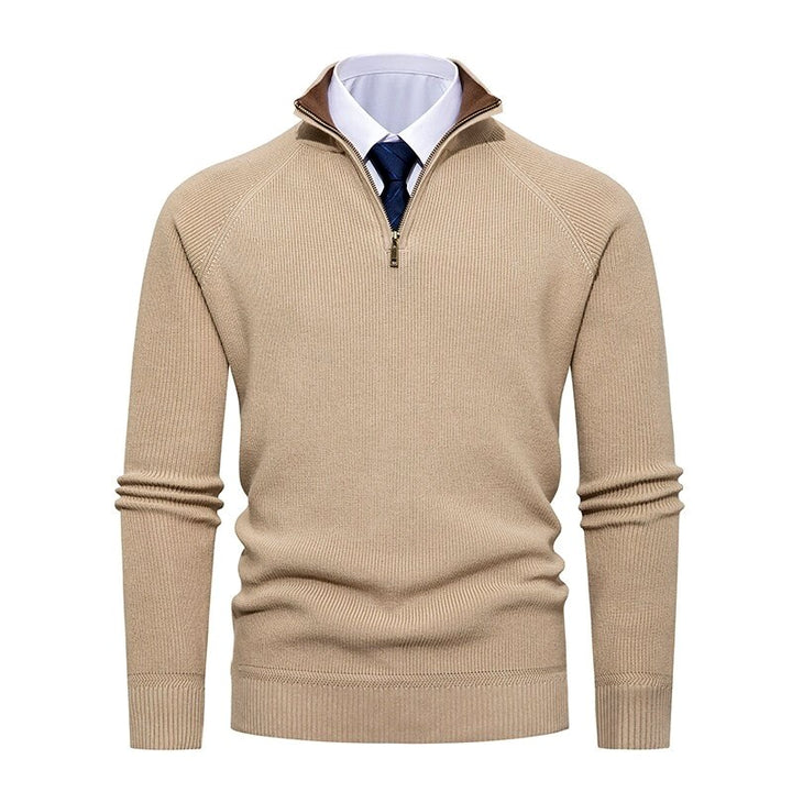 Gavin - Men’s Half-Zip Raglan Sleeve Knit Pullover 4