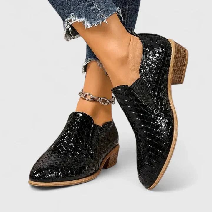 Geralyn - Women's Quilted Slip-On Ankle Boots
