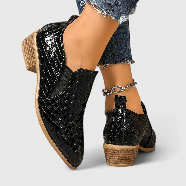 Geralyn - Women's Quilted Slip-On Ankle Boots