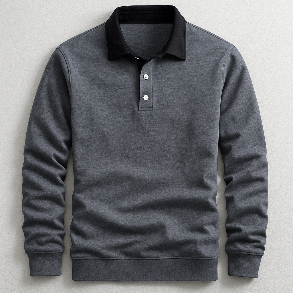 Gideon - Men's Long Sleeve Polo