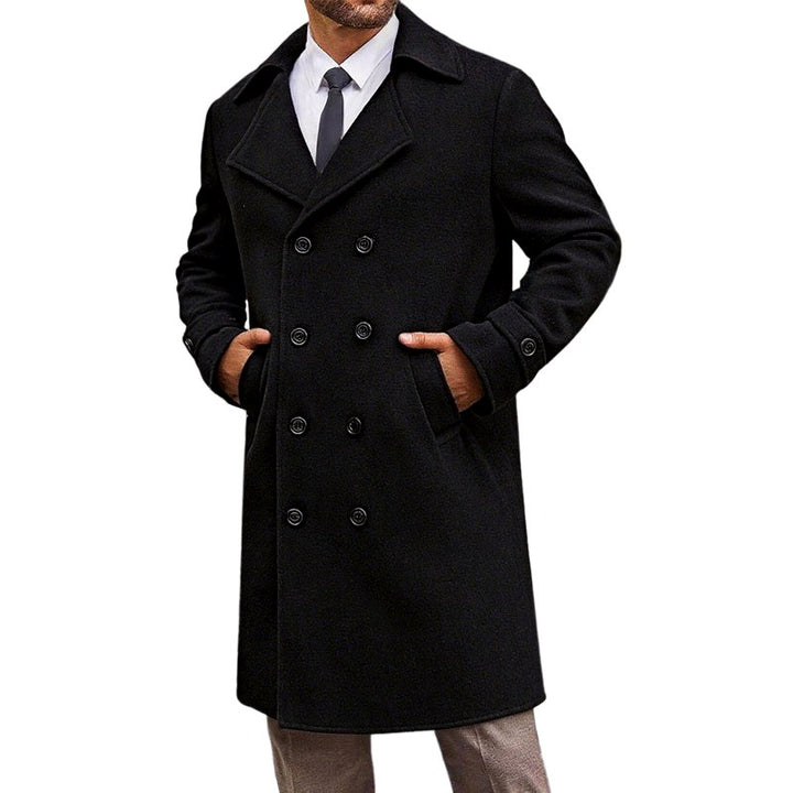 Grant - Men's Double-Breasted Winter Overcoat 2