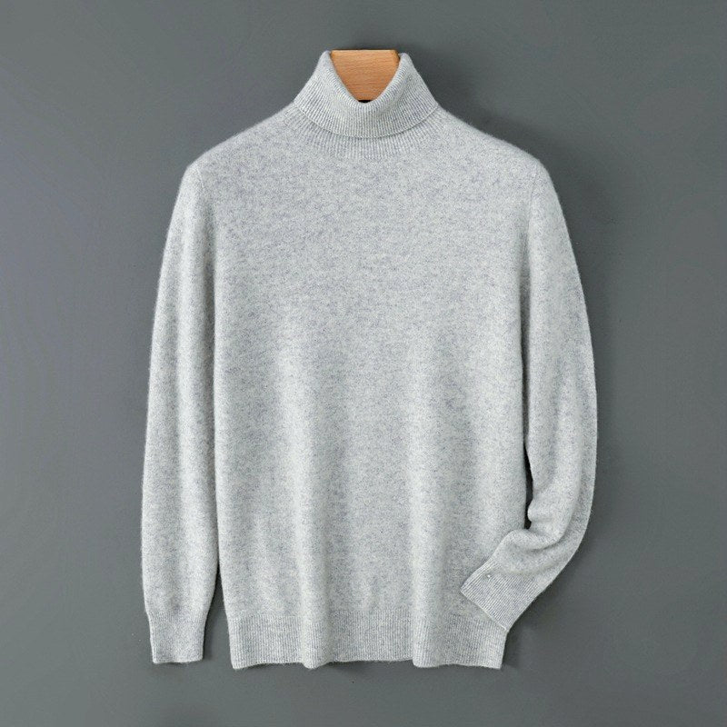 Grant - Men's Turtleneck Long Sleeve Knit Sweater 2