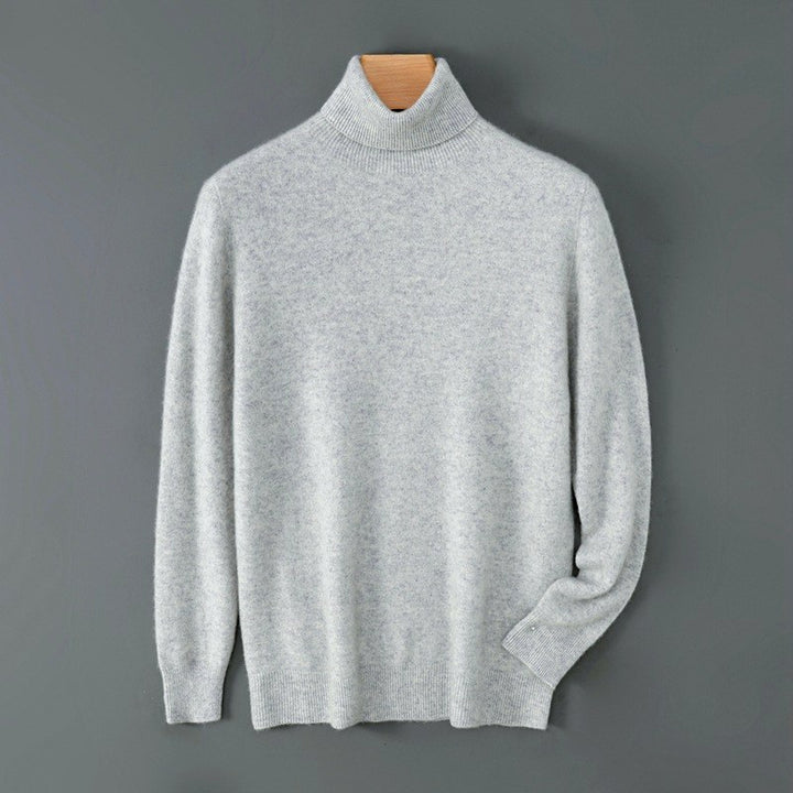 Grant - Men's Turtleneck Long Sleeve Knit Sweater 2