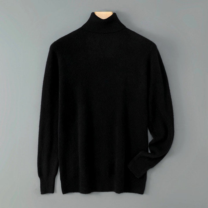 Grant - Men's Turtleneck Long Sleeve Knit Sweater 4