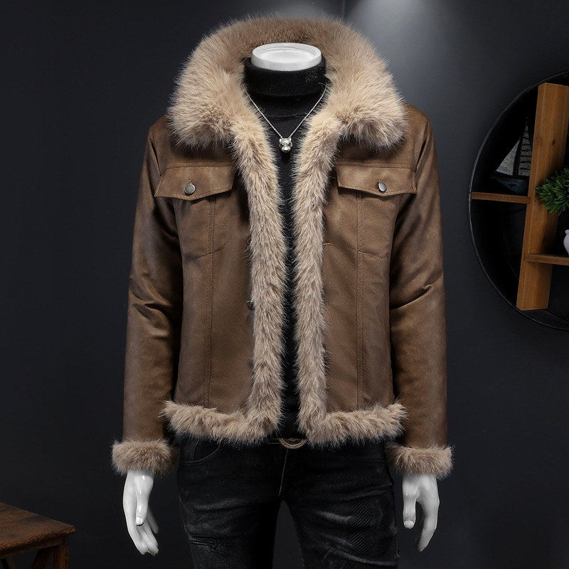 Gregory - Men’s Faux Fur Collar Winter Jacket 2