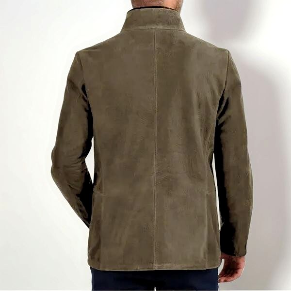 Henry - Men's Asymmetric Zip Pocket Blazer 7