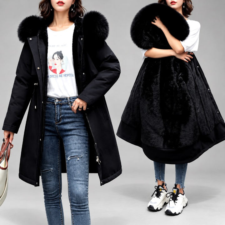 Hilda - Women’s Faux Fur Lined Hooded Winter Parka 2