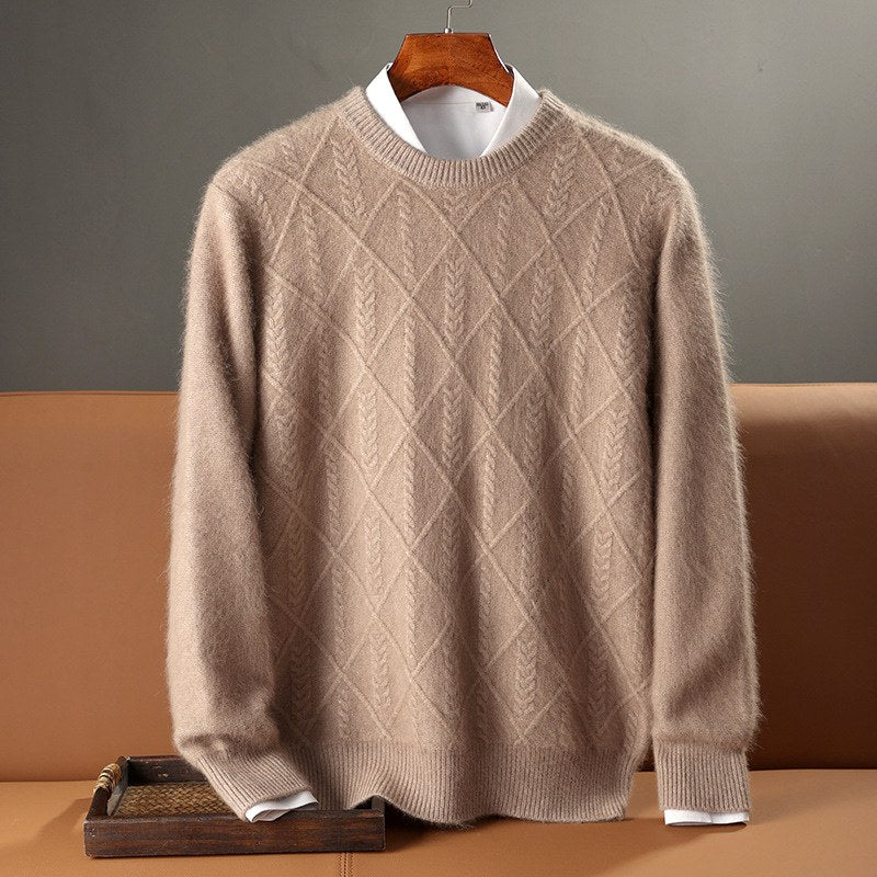 Jack - Men's Wool Cable-Knit Crewneck Sweater 2