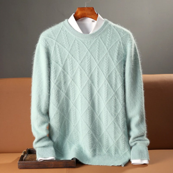 Jack - Men's Wool Cable-Knit Crewneck Sweater 3
