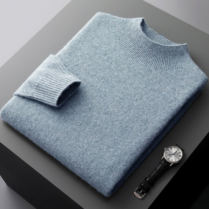 Jayceon - Men’s Wool Turtleneck Sweater 5