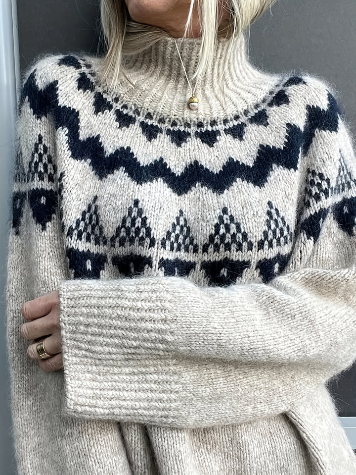 Jean - Women’s Fair Isle Winter Knit Sweater