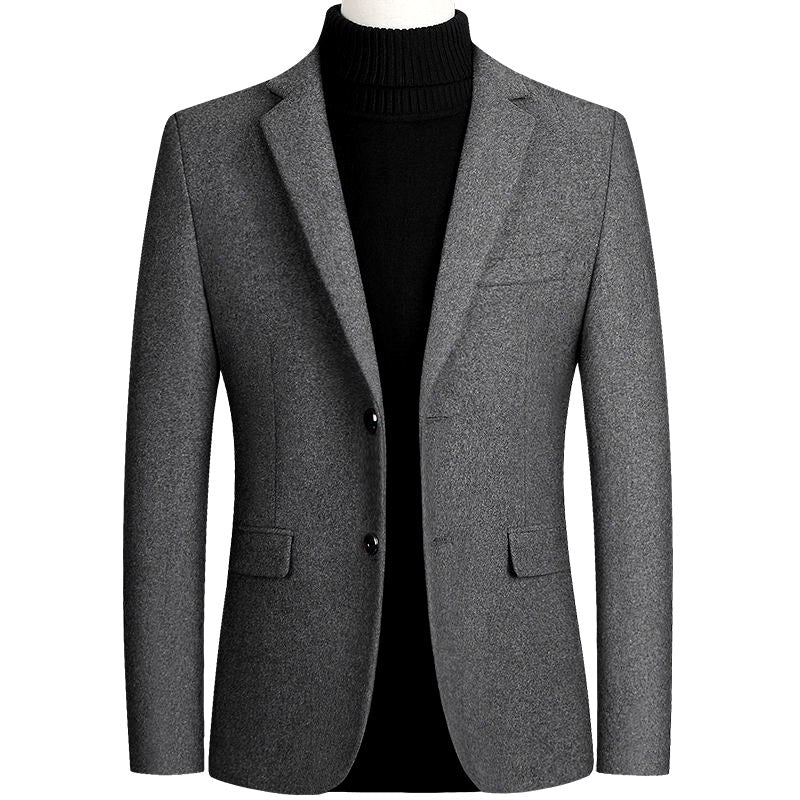 Joe - Men's Notched Lapel Single-Breasted Blazer 2
