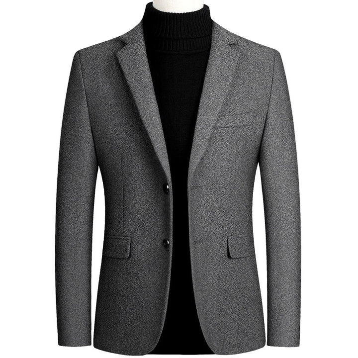 Joe - Men's Notched Lapel Single-Breasted Blazer 2