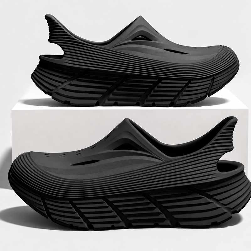 Karyn - Women's Slip-On Sporty Slide Sandals 2