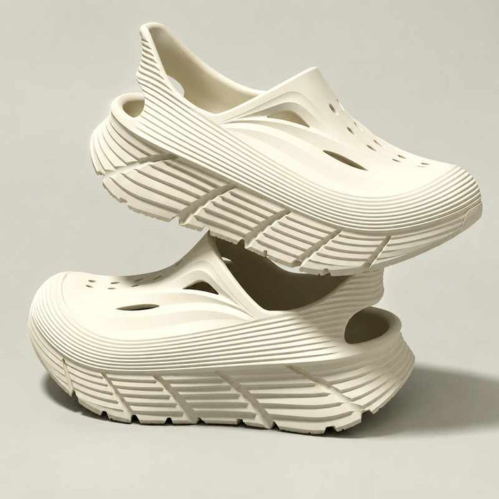 Karyn - Women's Slip-On Sporty Slide Sandals 6