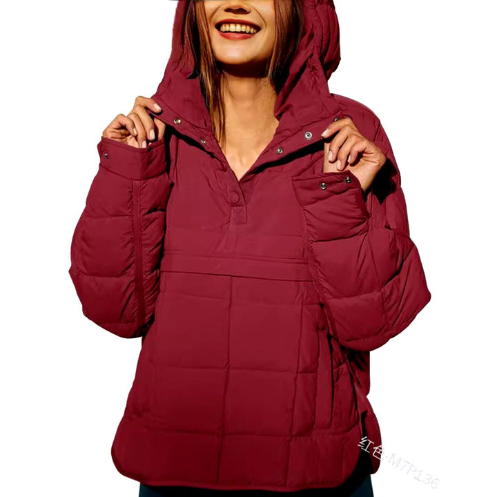 Kestrel - Women's Hooded Pullover Puffer Jacket 4