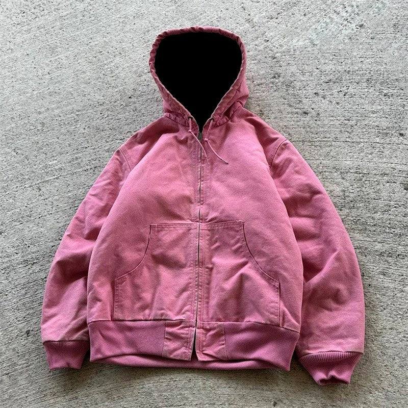 Kevin - Men's Hooded Zip-Up Work Jacket 2