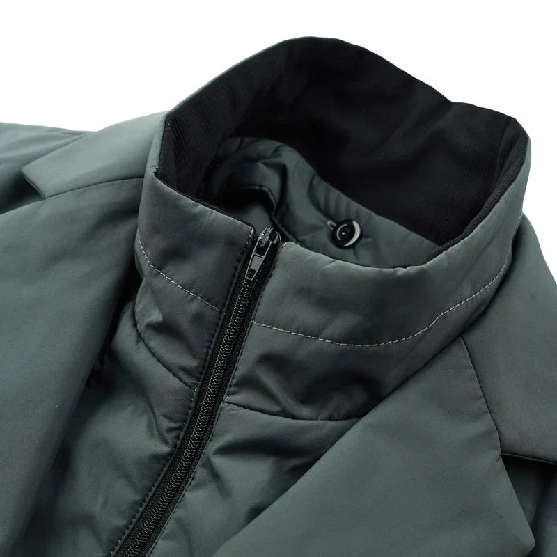 Kieran – Men's Duck Down Puffer Blazer with Button Front 