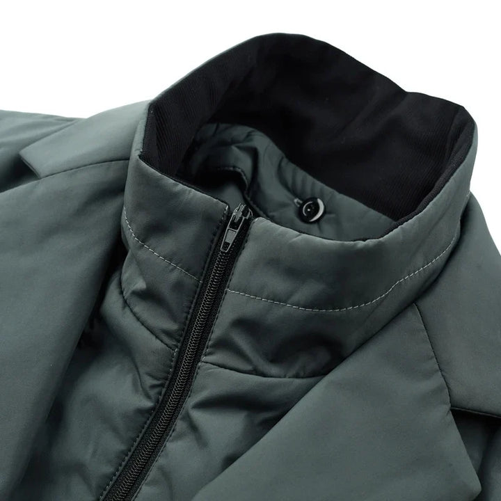 Kieran – Men's Duck Down Puffer Blazer with Button Front 
