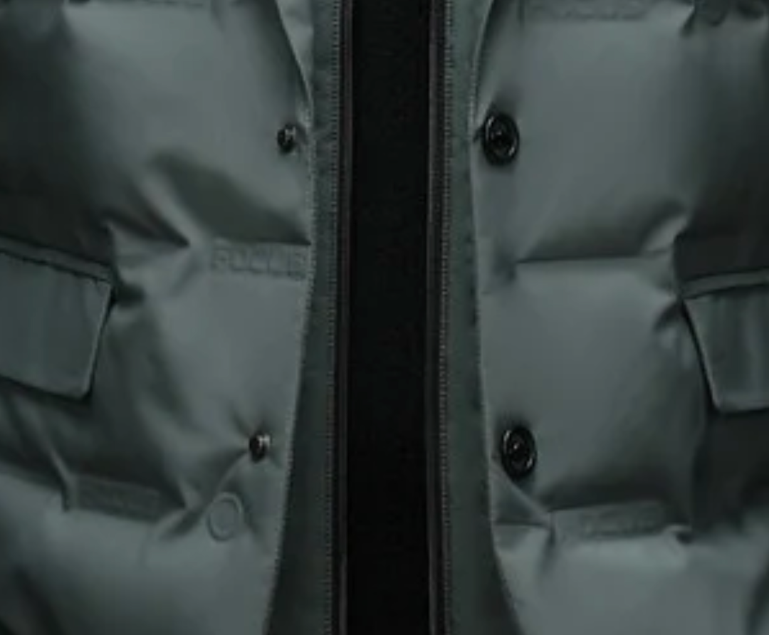 Kieran – Men's Duck Down Puffer Blazer with Button Front 