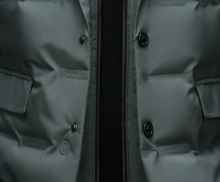 Kieran – Men's Duck Down Puffer Blazer with Button Front 
