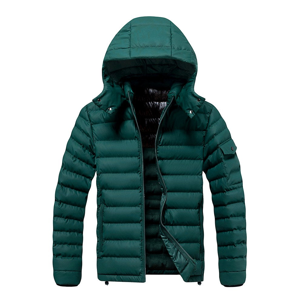 Landon – Men's Hooded Quilted Puffer Jacket 2