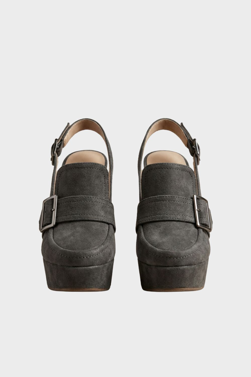 Lorraine - Women's Vintage Platform Slingback Pump