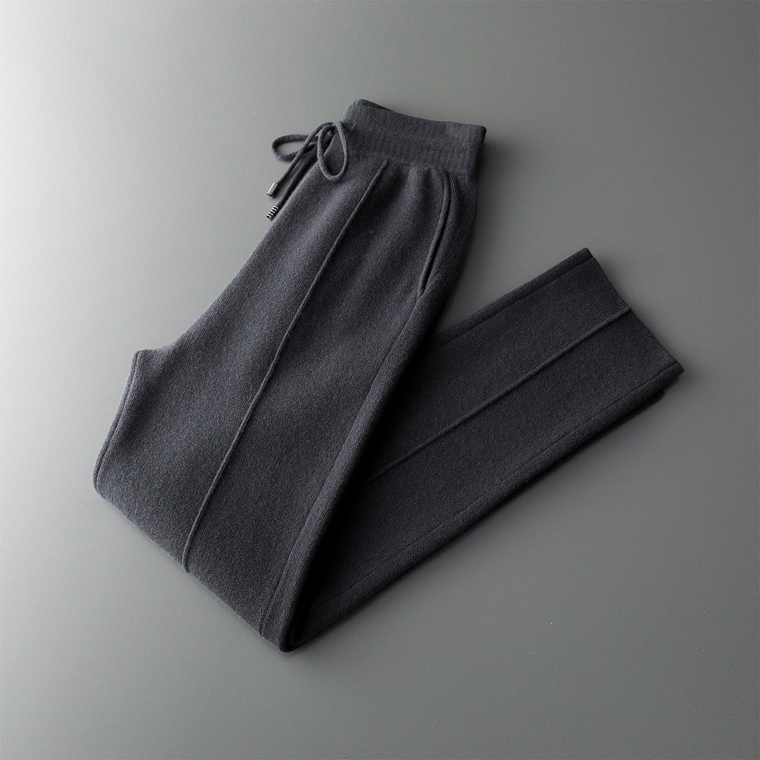 Lyndon - Men’s Merino Wool Drawstring Trousers 4