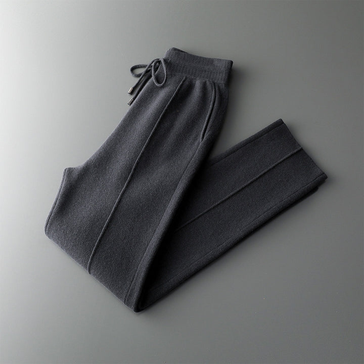 Lyndon - Men’s Merino Wool Drawstring Trousers 4