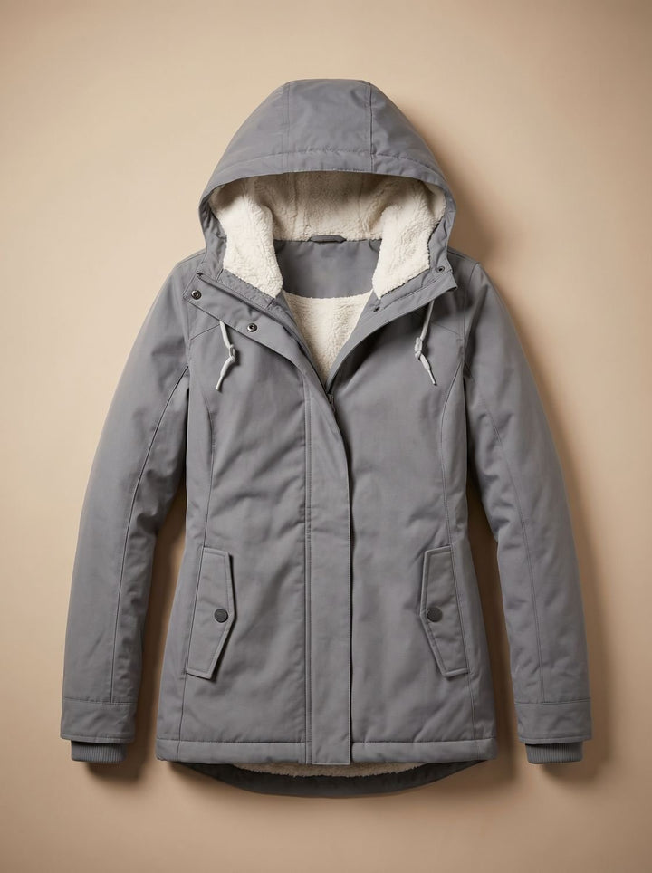 Lyra - Women's Fleece-Lined Waterproof Hooded Jacket