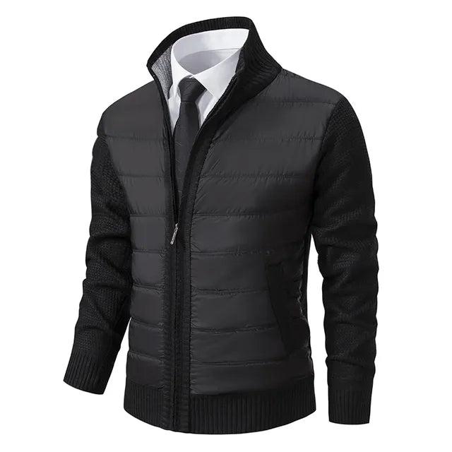 Magnus - Men's Hybrid Knit Zip Jacket