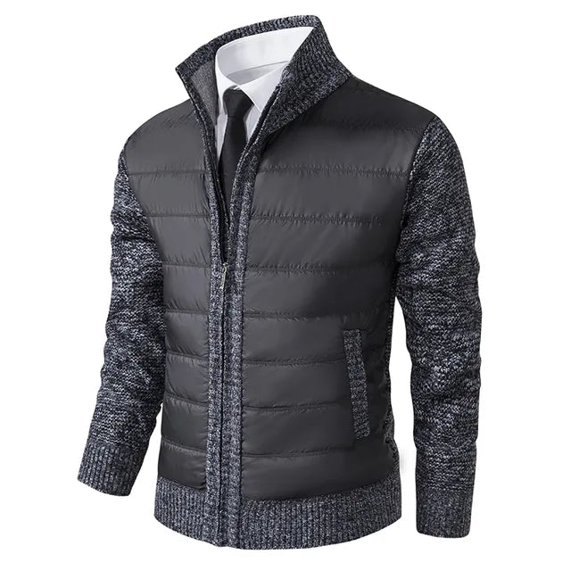 Magnus - Men's Hybrid Knit Zip Jacket