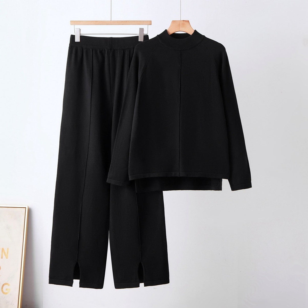 Mariana - Women’s Straight-Leg Knit Pants and Sweater Set 2