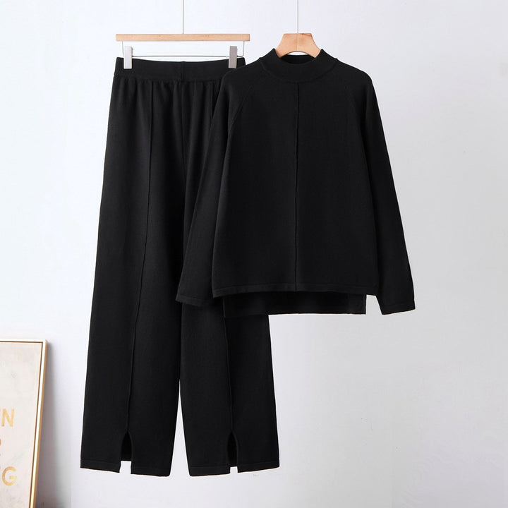 Mariana - Women’s Straight-Leg Knit Pants and Sweater Set 2