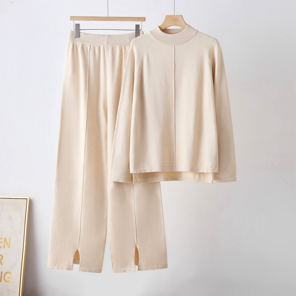 Mariana - Women’s Straight-Leg Knit Pants and Sweater Set 3
