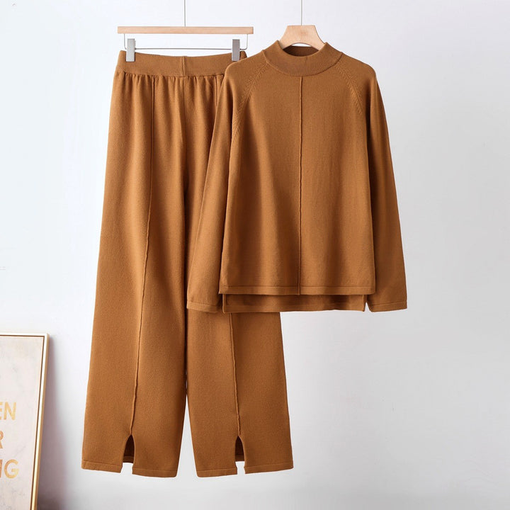 Mariana - Women’s Straight-Leg Knit Pants and Sweater Set 5