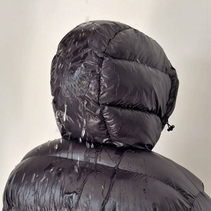 Mario - Men's Quilted Down Puffer Jacket with Hood