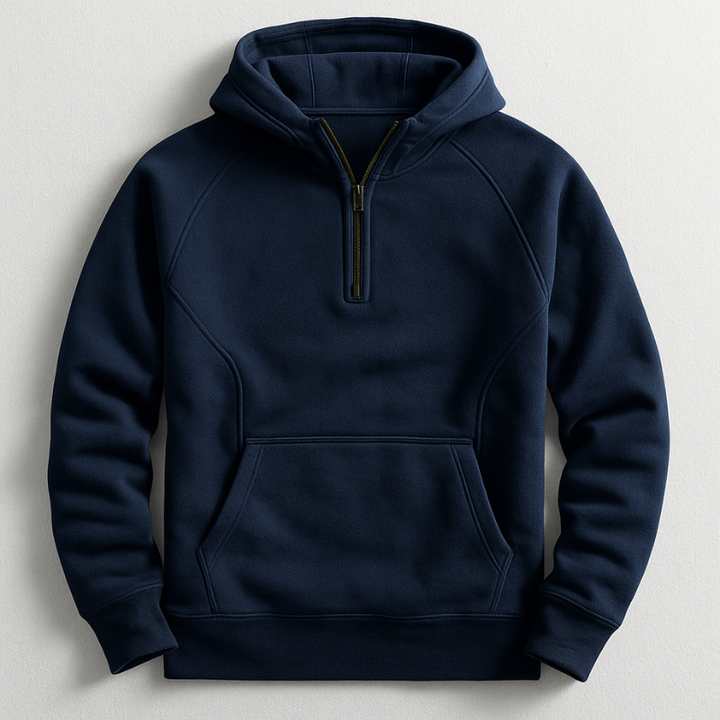 Matthias - Men's Midweight Quarter-Zip Hoodie