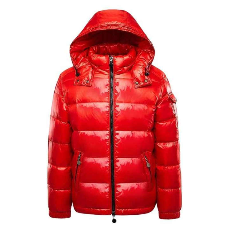 Navarre - Men's Quilted Puffer Jacket with Integrated Hood