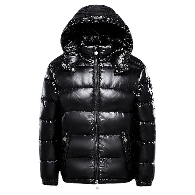 Navarre - Men's Quilted Puffer Jacket with Integrated Hood