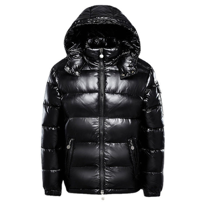 Navarre - Men's Quilted Puffer Jacket with Integrated Hood