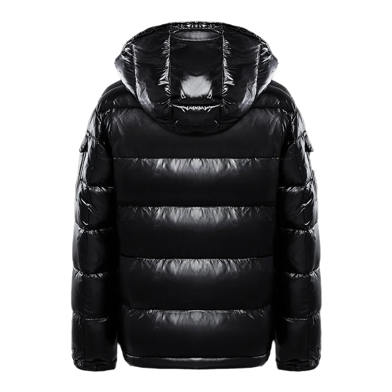 Navarre - Men's Quilted Puffer Jacket with Integrated Hood