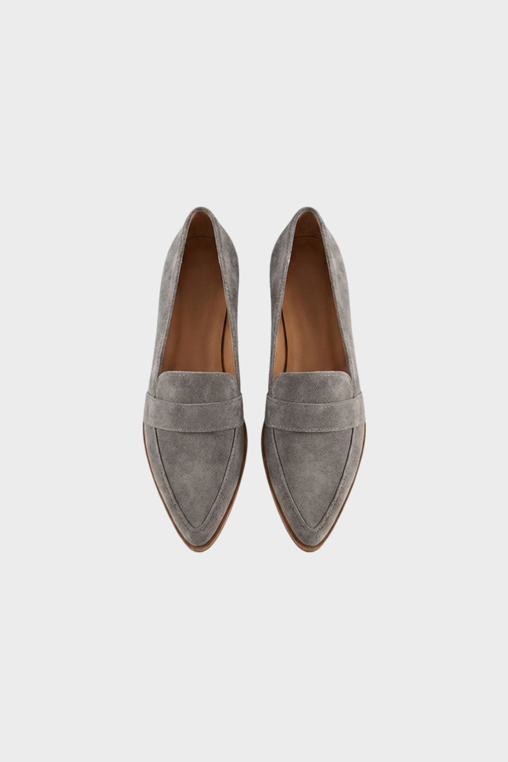 Ophelia - Women's Suede Pointed-Toe Loafer