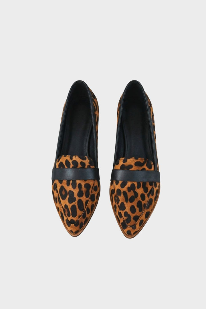 Ophelia - Women's Suede Pointed-Toe Loafer