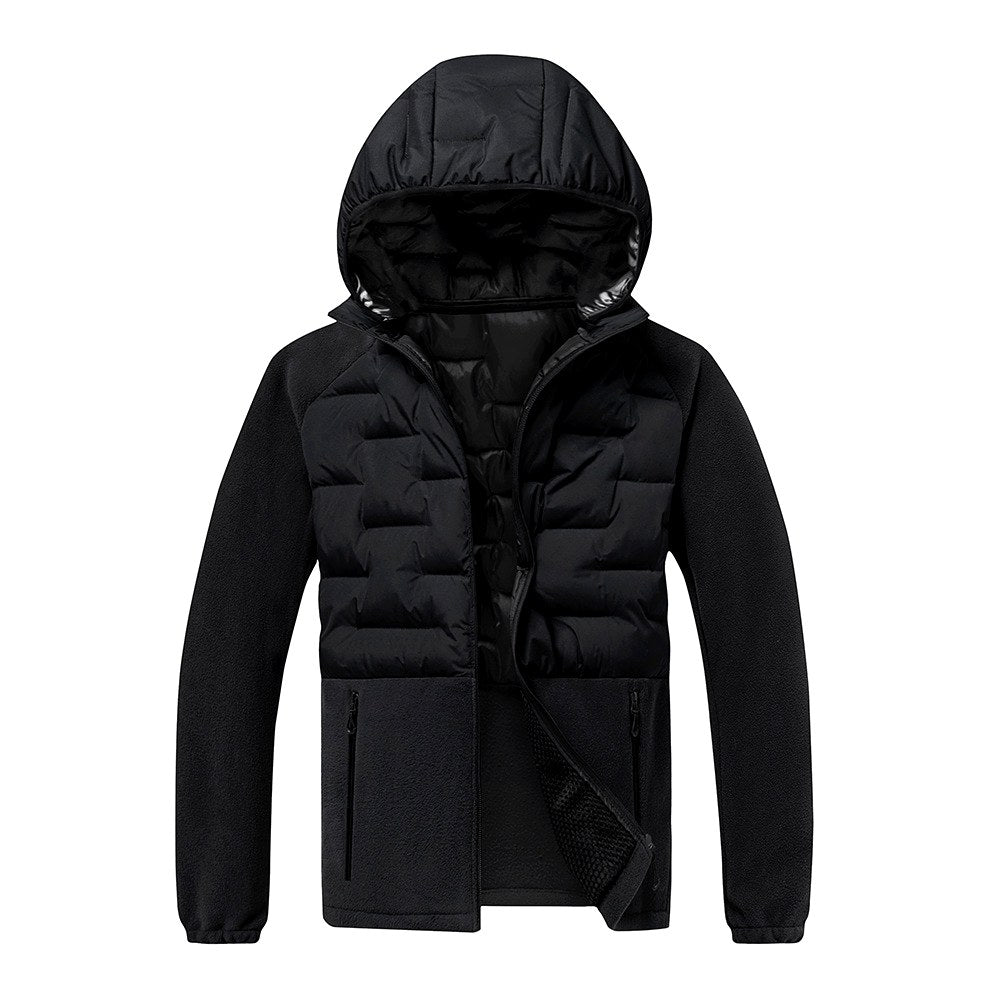 Preston – Men's Hooded Fleece Puffer Jacket 1