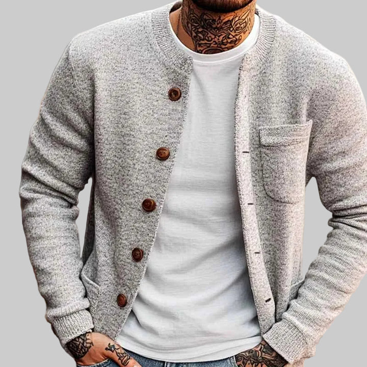Randy - Men's Knit Button-Front Cardigan 3